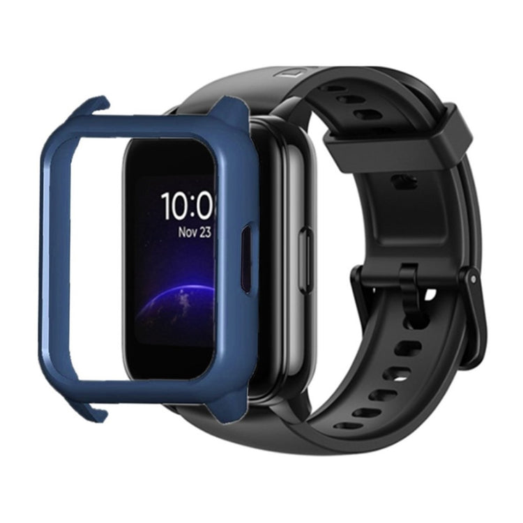 Realme Watch 2 Enkel Plastik Bumper  - Blå#serie_1