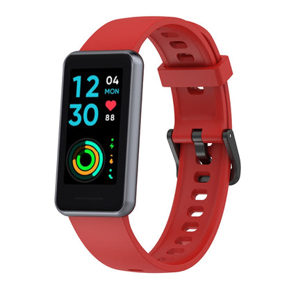Vildt rart Realme Band 2 Silikone Rem - Rød#serie_6