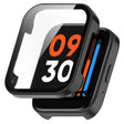 Coque de protection pour la Realme Watch 3 avec protection d'écran en plastique et verre trempé.