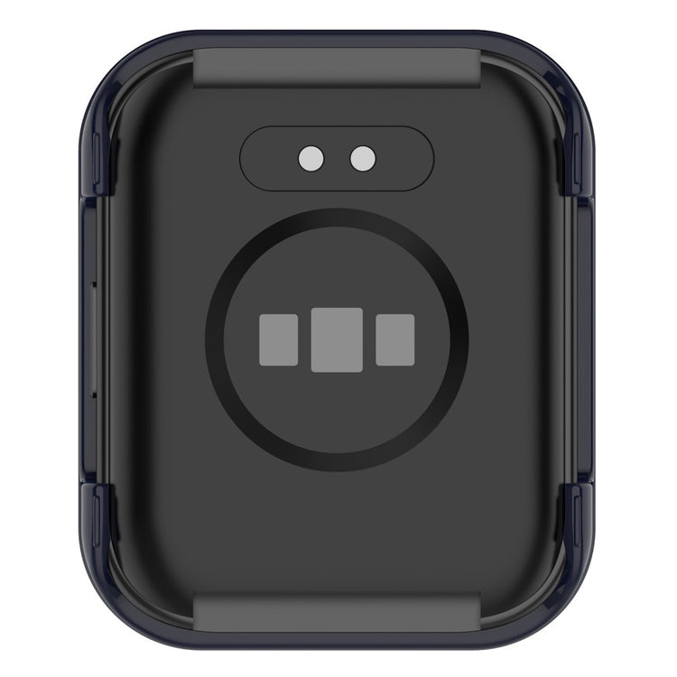 Meget Godt Realme Watch 3 Cover med Skærmbeskytter i Plastik og Hærdet Glas - Blå#serie_2