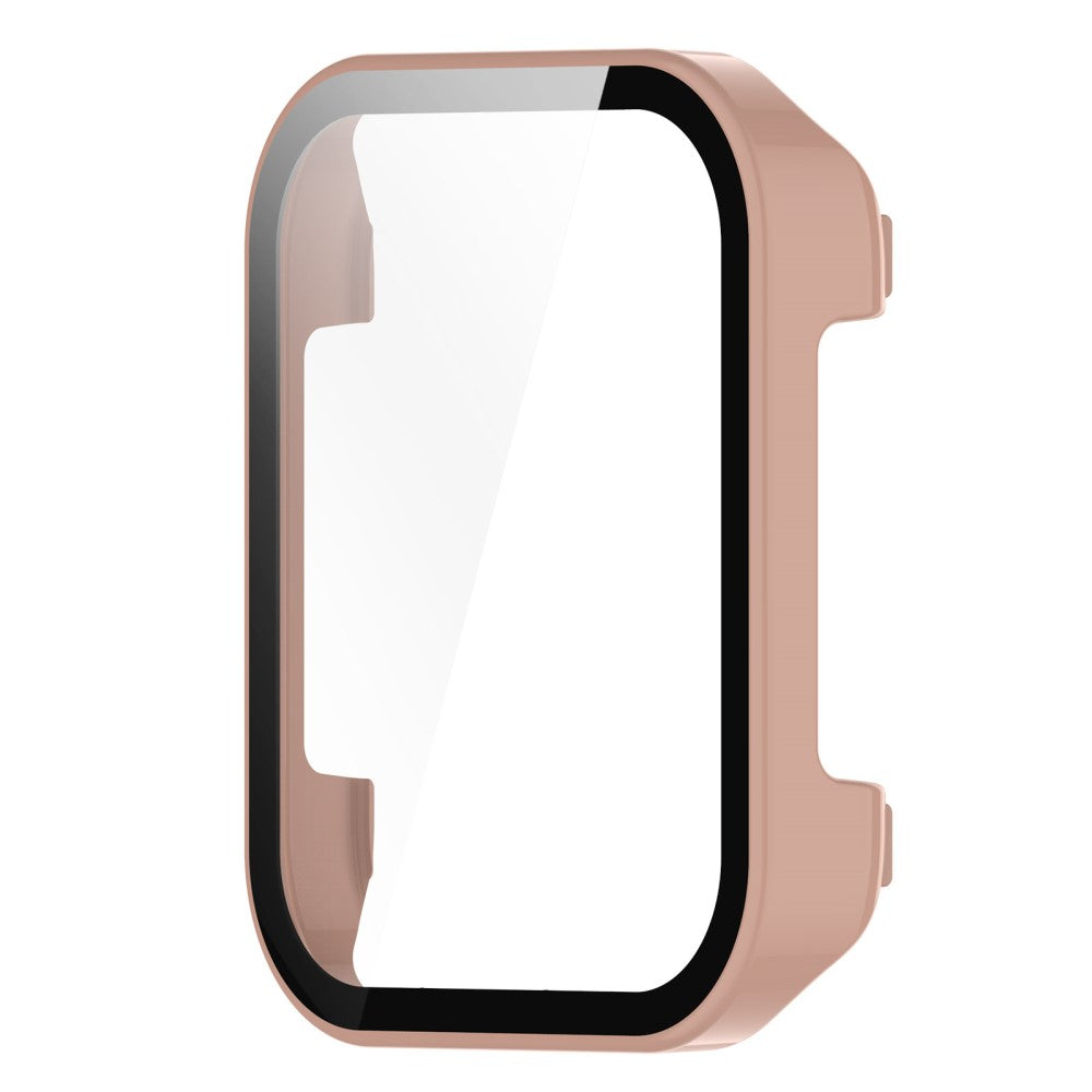 Meget Godt Realme Watch 3 Cover med Skærmbeskytter i Plastik og Hærdet Glas - Pink#serie_6