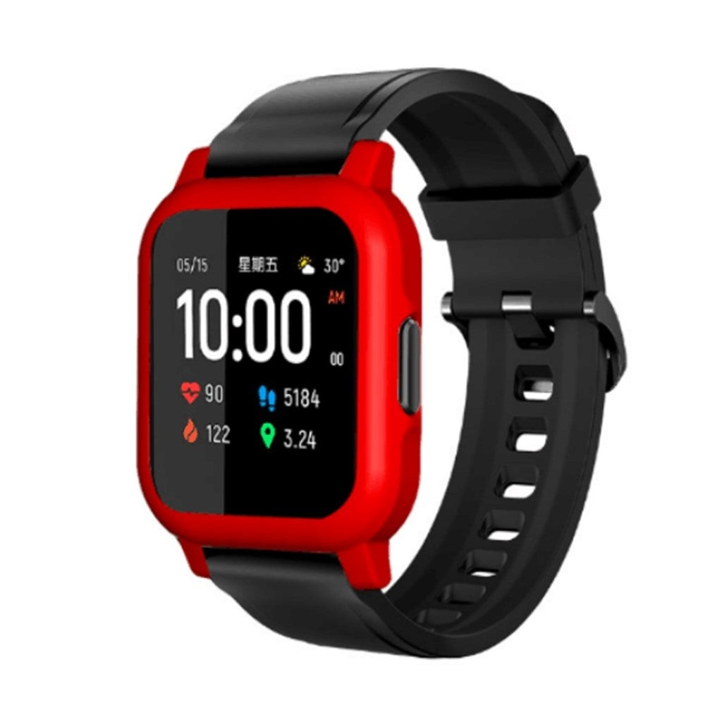 Haylou SmartWatch LS02 Enkel Silikone Bumper  - Rød#serie_6